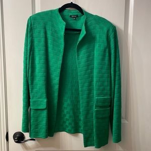 MISOOK Large Bright Green Cardigan